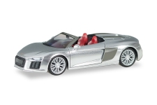 Herpa 038690-002 - H0 - Audi R8 V10 Spyder - eissilber